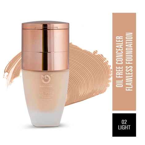 Buy Mattlook Oil Free Concealer Flowless & Foundation, Light (35 ml + 8 gm) - Purplle