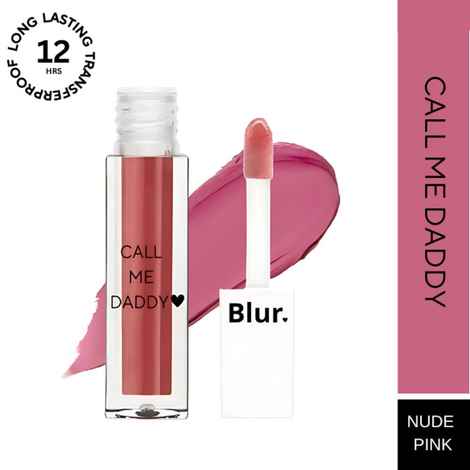 Buy BLUR INDIA Call Me Daddy | Nude Matte Liquid Lipsticks - Nude Pink 5 ml - Purplle