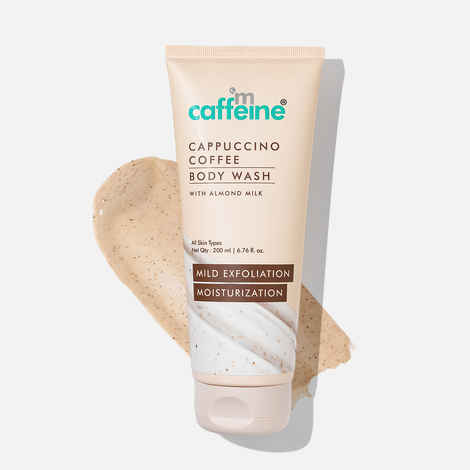 Buy mCaffeine Cappuccino Coffee Body Wash Tube_200 ml - Purplle
