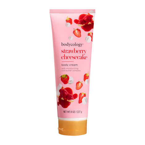 Buy Bodycology Strawberry Cheesecake Moisturizing Body Cream 227g - Purplle