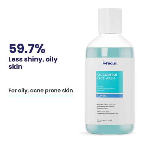 Buy Re'equil Oil Control & Anti Acne Face Wash 200 ml - Purplle