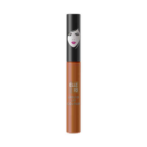 Buy ELLE18 LIQUID LIP COLOR Brown Break 5.6 ml - Purplle