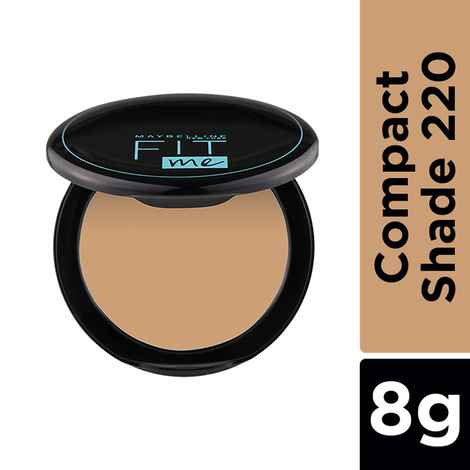 Buy Maybelline New York Fit Me 12Hr Oil Control Compact, Shade 220, (8 g) - Purplle