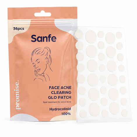 Sanfe.Beauty Promise Face Acne Patch - Pack of 36 | Pimple Healing Patch | Absorbing Cover |Invisible, Blemish Spot, Hydrocolloid, Skin Treatment
