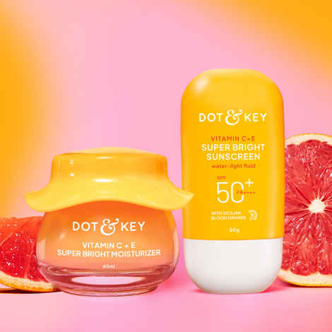 Buy Dot & Key Bestselling Vitamin C Sun Protect Duo - 110 gms |Sunscreen, Moisturizer - Purplle