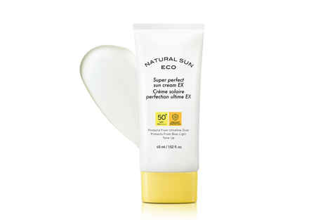 Buy The Face Shop Perfect Sunscreen SPF 50+ PA++++ with Niacinamide, for Tone Up, UVB & Dust Protection 45 ml - Purplle