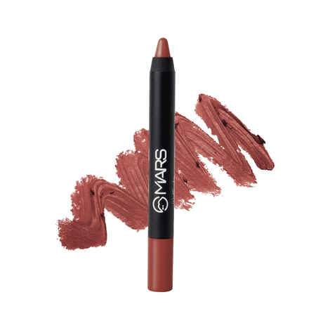 Buy MARS Won't Smudge Won't Budge Crayon Lipstick up to 12 Hours Stay | Matte Finish | Waterproof | Won't Smudge Won't Budge Lip Crayon (3.5 gm) (19-Let's Get It) - Purplle