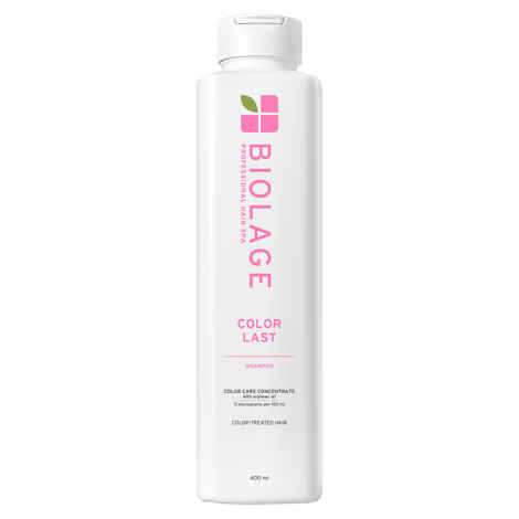 Biolage Colorlast Shampoo for Color-Treated Hair with Soybean Oil - prevents fade upto 4 weeks, Anti-fade properties, Enriched with Orchids, Vegan & Cruelty-Free, 400 ml