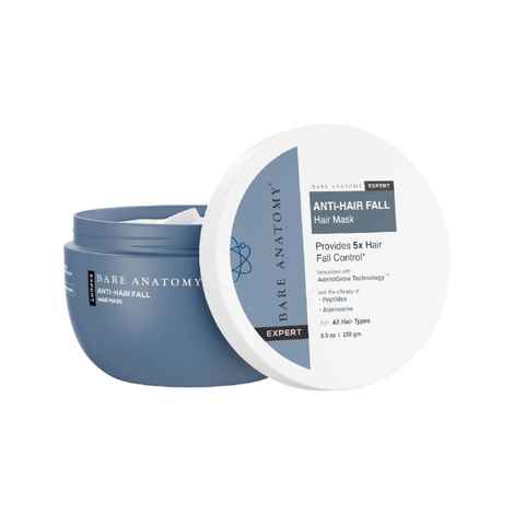 Buy Bare Anatomy Anti-Hair Fall Mask | Provides 5X Hair Fall Control | Hair Fall Conditioner (250 gm) - Purplle