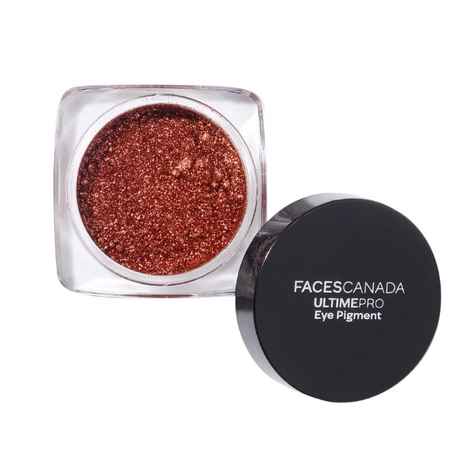 Buy FACES CANADA Ultime Pro Eye Pigment - Copper 03, 1.8 gm | Shimmery Finish | Long-Lasting | Intense Pigment | Excellent Color Payoff | Smooth Application - Purplle