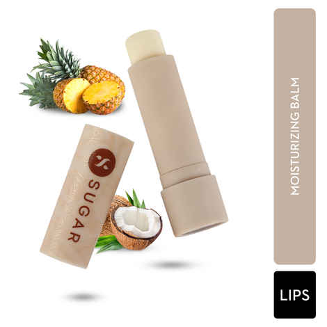 SUGAR Cosmetics Tipsy Lip Balm For Dry & Chapped Lips With Vitamin E, Shea Butter and Jojoba Oil | Lip Protection & Nourishment | LipBalm with SPF | 4.5 gm - 03 Pinacolada