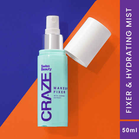 Buy Swiss Beauty CRAZE Makeup Setting Spray |with Jasmine extract | ,50 ml - Purplle