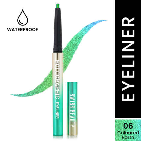 Buy Swiss Beauty Holographic Eyeliner 6-Coloured Earth 0.2 gm - Purplle