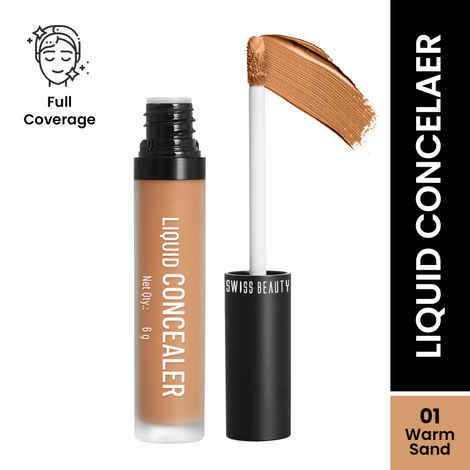 Buy Swiss beauty Liquid concealer- Warm Sand (6 gm) - Purplle