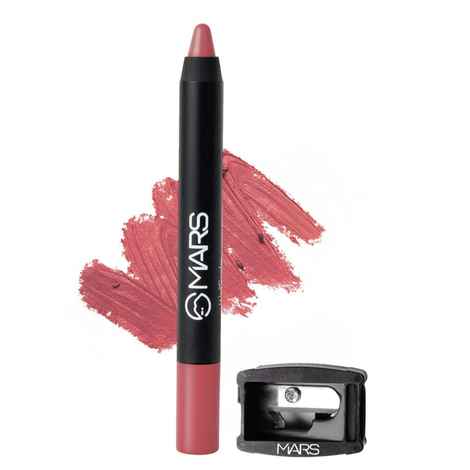 Buy MARS Won't Smudge Won't Budge Crayon Lipstick up to 12 Hours Stay | Matte Finish | Waterproof | Won't Smudge Won't Budge Lip Crayon (3.5 gm) (22-I Am Romantic) - Purplle
