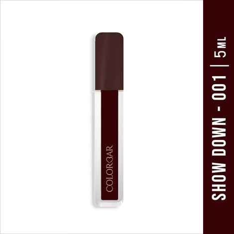 Buy Colorbar PowerKiss Vegan Matte Lipcolor - Show Down - Purplle
