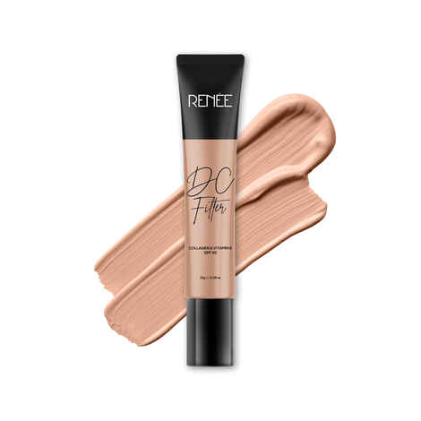 RENEE DC Filter - Medium, Color Correcting Undereye Dark Circles Instantly, Light Weight, long lasting Formula, Seamless Matte Finish, Evens Skin Tone, Heals, Soothes & Restores Skin Elasticity 10 gm