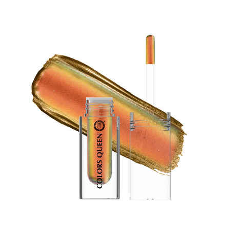 Buy Colors Queen Multichrome Liquid Eyeshadow Highly Pigmented & Metallic Finish 1.8gm - I See Gold (Shade - 02) - Purplle