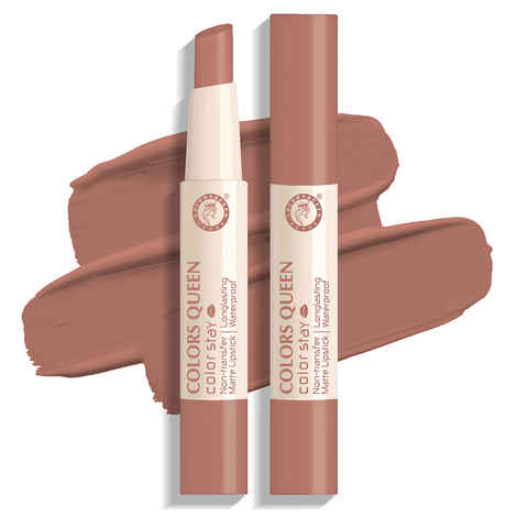Buy Colors Queen Color Stay Long Lasting & Waterproof Matte Lipstick 2.1 gm - Nude (Shade - 18) - Purplle