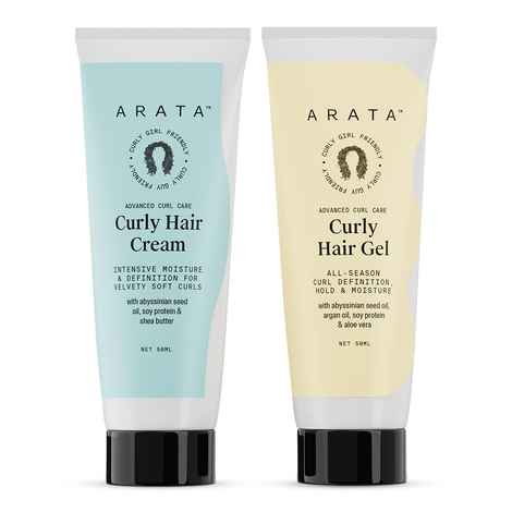 Buy Arata Advanced Curl Care Pro Styling Combo (100 gm) Combo of 2 - Purplle
