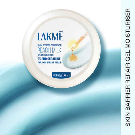 Buy Lakme Peach Milk Pro Ceramide Moisturizer with Vitamin E for Deep Moisturizing and Skin Strengthening | With Skin Conditioner| For Dry Skin, Normal Skin & Sensitive Skin 200 gm - Purplle