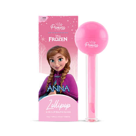 Buy DISNEY FROZEN Princess By RENEE Lollipop 2-In-1 Lip Balm & Gloss, Heals Dry & Chapped Lips, Provides intense Hydration & Softness, Lightweight & Non Sticky, Glossy, Nourishing butters & oils Infused (7.5 ml +2.5 ml) - Purplle