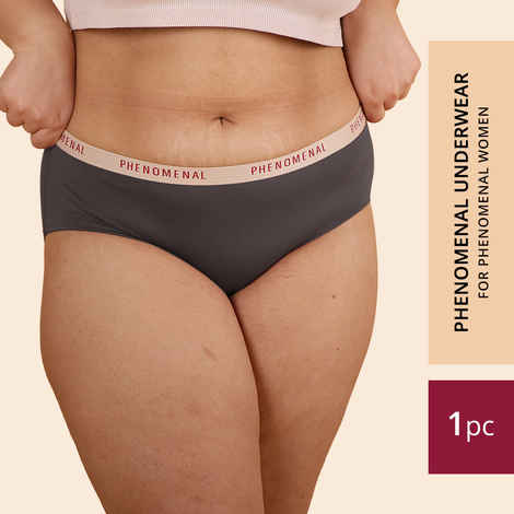 Buy Carmesi Phenomenal Underwear - Moonlight Grey - XL - Purplle