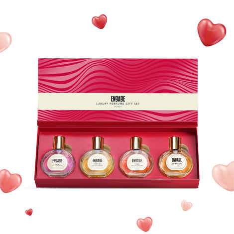 Buy Engage Luxury Perfume Gift Pack for Women, Travel Sized, Assorted Pack, Ideal Valentine Gift, Birthday Gift, 25 mlX4 - Purplle