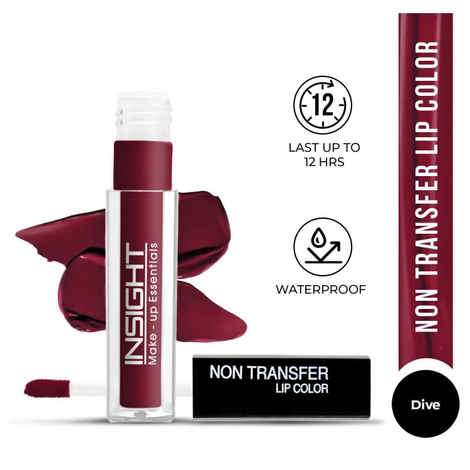 Buy Insight Cosmetics Non-transfer Lip Color - Dive (4 ml) - Purplle