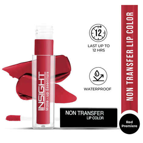 Buy Insight Cosmetics Non-transfer Lip Color - Red Premiere (4 ml) - Purplle