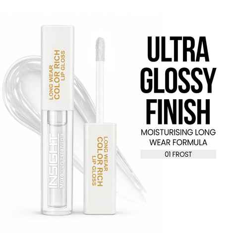 Insight Cosmetics Long Wear Color Rich Lip Gloss - Frost (4 ml)