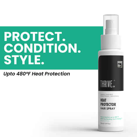 Buy ThriveCo Heat Protector Hair Spray, 150 ml - Purplle
