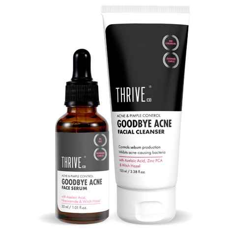 Buy ThriveCo Goodbye Acne Kit,212 gm - Purplle