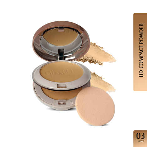 Buy Glam 21 Powder Perfect Complexion 24gm with Oil Control formula | Sweatproof | Flowy Matte Finish | Latte-03 - Purplle