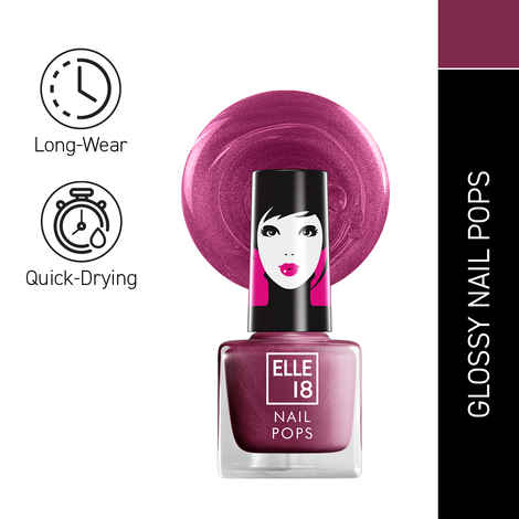 Buy Elle18 Nail Pops Nail Color Shade 22 (5 ml) - Purplle