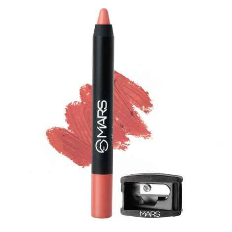 Buy MARS Won't Smudge Won't Budge Crayon Lipstick up to 12 Hours Stay | Matte Finish | Waterproof | Won't Smudge Won't Budge Lip Crayon (3.5 gm) (12-I Am Fierce) - Purplle