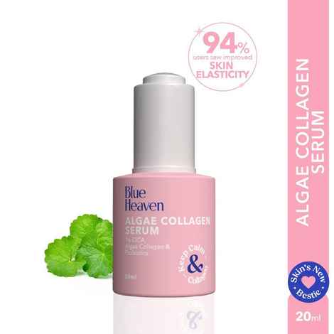 Buy Blue Heaven 0.5% Algae Collagen Anti Aging Serum for Women | 1% Probiotics | Boosts Natural Collagen | Prevents Aging | Strengthen Skin Barrier Face Serum for Men and Women 20 ml - Purplle