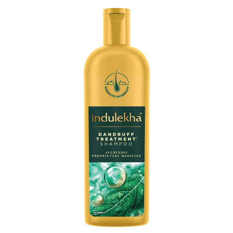 Buy Indulekha Dandruff Treatment Shampoo 340 Ml - Purplle