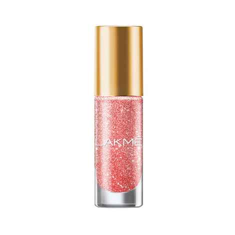 Buy Lakme Glitterati Collection Nail Paint Berry Blush 6 ml - Purplle