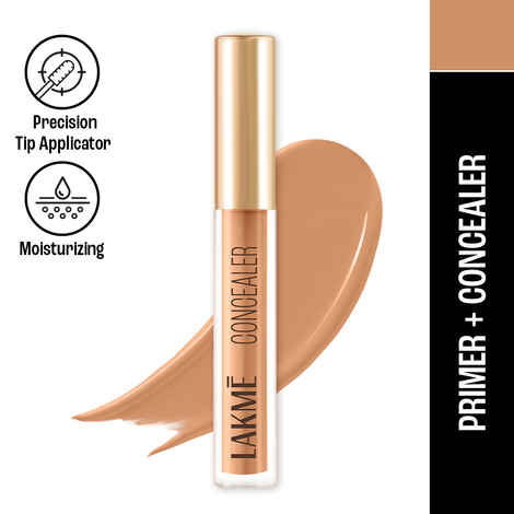 Lakme 9to5 Powerplay Priming Concealer |Built in Primer |Hydrating | 24 Beige | 5.4 ml