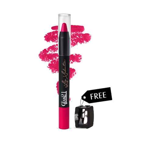 Buy Glam 21 Lip Seduction Non- Transfer Crayon Lipstick| Lightweight & Longlasting|Creamy Matte Formula - 3.6gm|Sherbet Pink|07 - Purplle