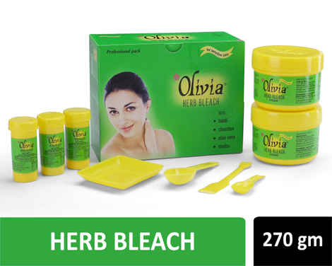 Buy Olivia Olivia Herb Bleach for Sensitive Skin 270 gm - Purplle
