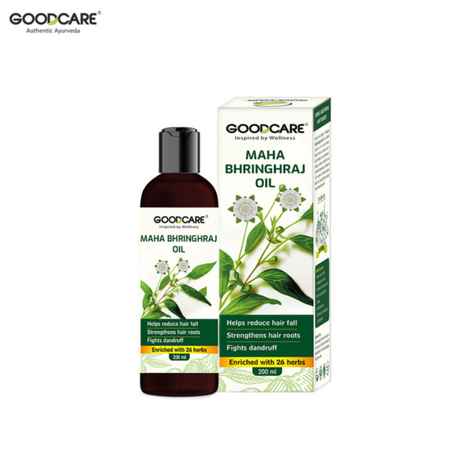 Buy GOODCARE Mahabhringraj Hair Oil For Hair Growth and Control Dandruff Suitable for all Hair Type 200 ml - Purplle