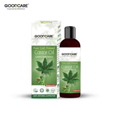 Buy GOODCARE Pure Cold Pressed Castor Oil Crafted from the finest Castor beans For Skin and Hair 200 ml - Purplle