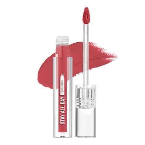 Buy Swiss Beauty Stay On Matte Liquid Lipstick- 16 Knockout Pink, 2 gm - Purplle