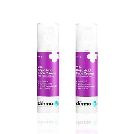 Buy The Derma Co. 2% Kojic Acid Cream with Vitamin C & Glycolic Acid For Pigmentation - 30g*2 - Purplle