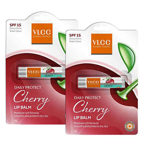 Buy VLCC Lip Balm Cherry (4 g) (Buy 1 Get 1 Free) - Purplle