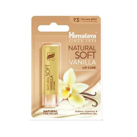 Buy Himalaya Herbals Natural Soft Vanilla Lip Care (4.5 gm) - Purplle