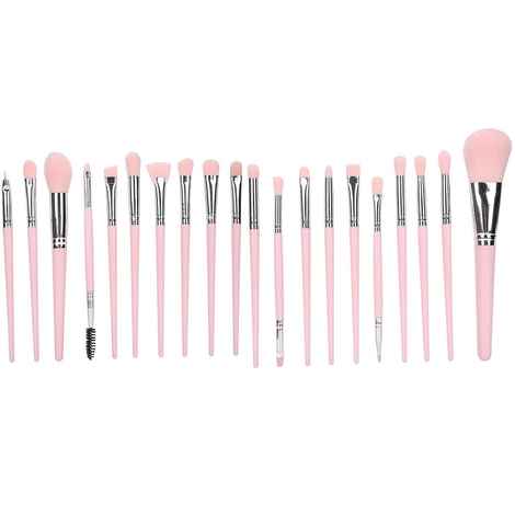 Buy Ronzille Makeup Brush Set Of 20 Pcs Pink - Purplle