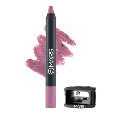 Buy MARS Won't Smudge Won't Budge Crayon Lipstick up to 12 Hours Stay | Matte Finish | Waterproof | Won't Smudge Won't Budge Lip Crayon (3.5 gm) (16-I Am Fearless) - Purplle